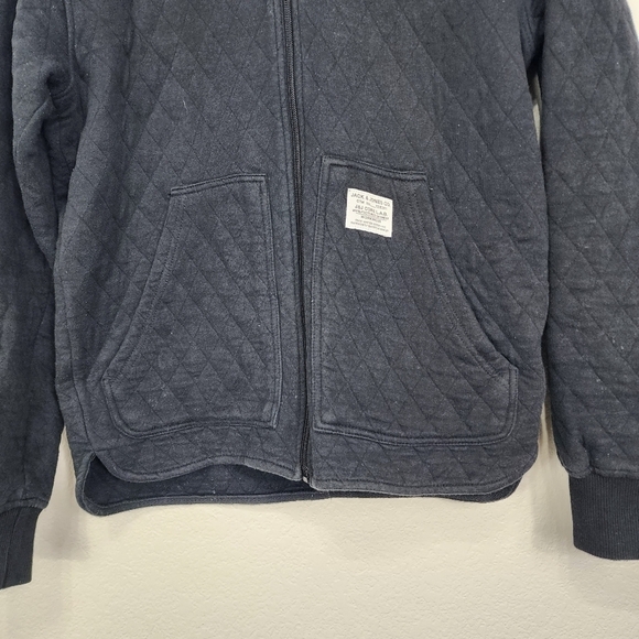 Jack & Jones Core Workwear Black Quilted Jacket Size S - Picture 9 of 14